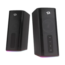 Redragon GS814 Stereo Desktop Speaker, 20W Output, 4 Real Units, BT 5.0/3.5mm AU