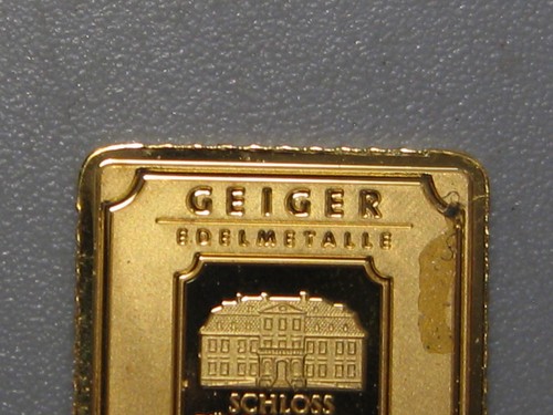 1 gram Gold Bar - Geiger Edelmetalle. 9999 Fine GOLD. # B0666012. - Picture 3 of 10