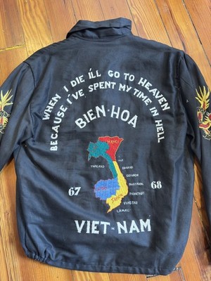 1967/68 Vietnam Souvenir Jacket  Sukajans DA-NANG 