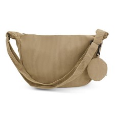 Crossbody Bag for Women, Large Capacity Canvas Shoulder Bag with 1 Small Bag ...