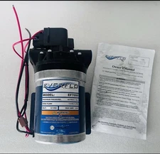 EVERFLO METAL Diaphragm Water Pump EF7000 26.5LPM 23AMP 60PSI