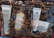 Kiehls 4 Pc Hydration Essentials cleanser lip creme de corps ultra facial cream