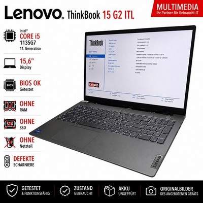 Lenovo ThinkBook 15 G2 ITL i5-1135G7 ohne RAM/SSD BIOS OK #942