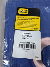 OtterBox EasyGrab Case iPad 10.2" Empowered Pink Blue Open Box