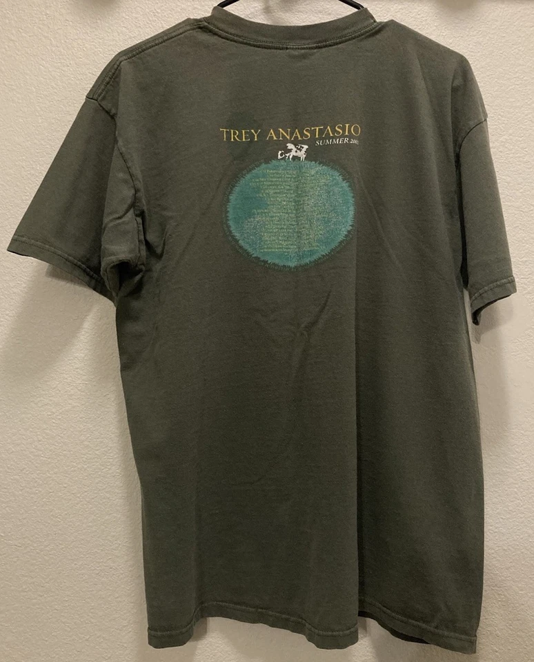 Camiseta De Colección Banda “TREY ANASTASIO” Gira de Verano 2002 PHISH Talla Grande Desteñida Foto 2 de 4