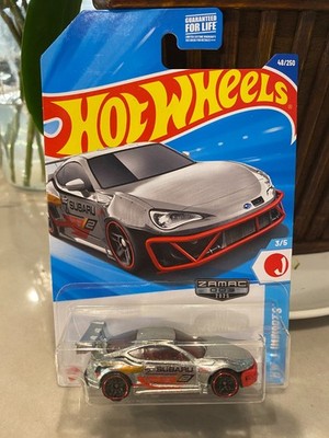 2025 Hot Wheels Walmart #3 Zamac #48 HW J-Imports 3/5 SUBARU BRZ Zamac w/Pr5 Sp