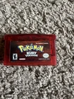 Pokemon Ruby Version GBA [Authentic – New Battery] Gameboy Advance Cartridge