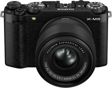 Fujifilm X-M5 Mirrorless Digital Camera XC15-45mmF3.5-5.6 OIS PZ Lens Kit -