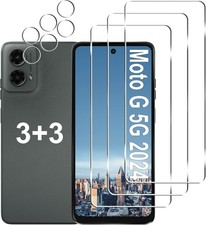 3 3 Pack Camera Lens Screen Protector for Moto G 5G 2024, 9H Hardness, HD