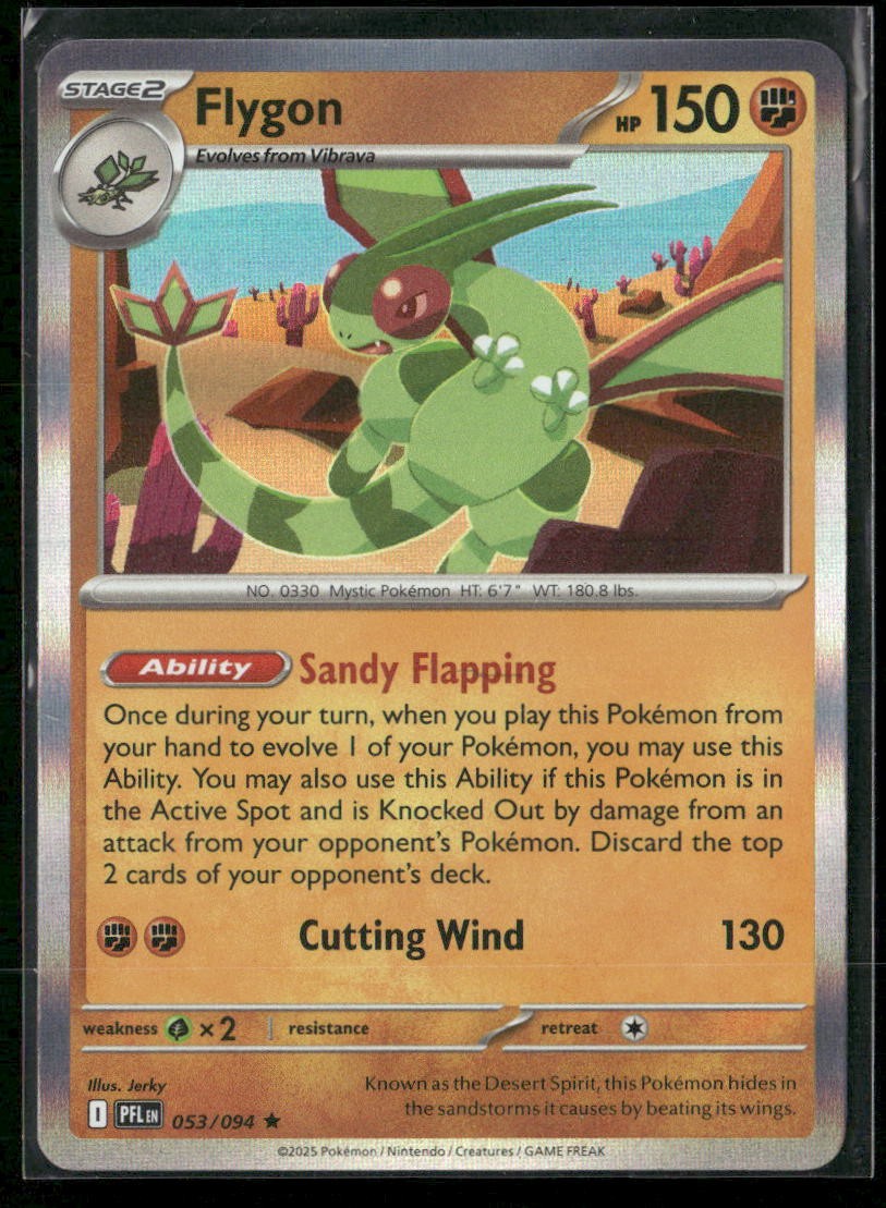 Flygon - ME02: Phantasmal Flames 053/094 Holo NM