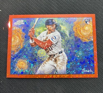 2025 Topps Chrome Cosmic Cam Smith Stars In The Night Lunar Eclipse /10 Rookie