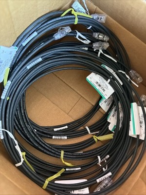 Panduit UTP28SP3MBL 3 Meter Cat 6 Patch Cable RJ-45 M-M Black