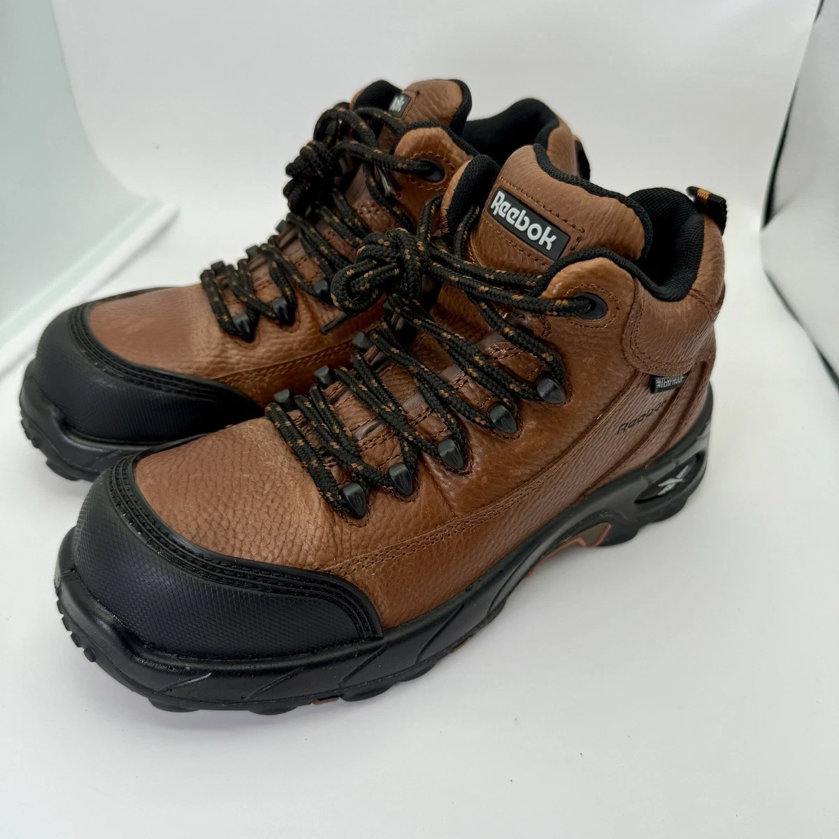 Reebok Work Tan Leather Safety Shoe Reebok Rapid Response Composite Toe Boot | Boot World main image 2