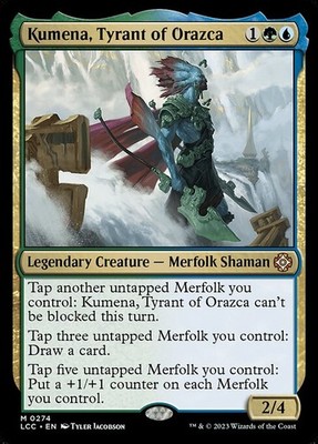 Kumena, Tyrant of Orazca 274 M Normal LCC MTG NM