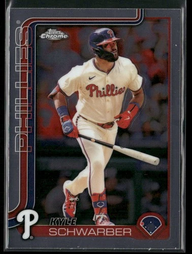 Kyle Schwarber 2025 Topps Chrome Kyle Schwarber #31