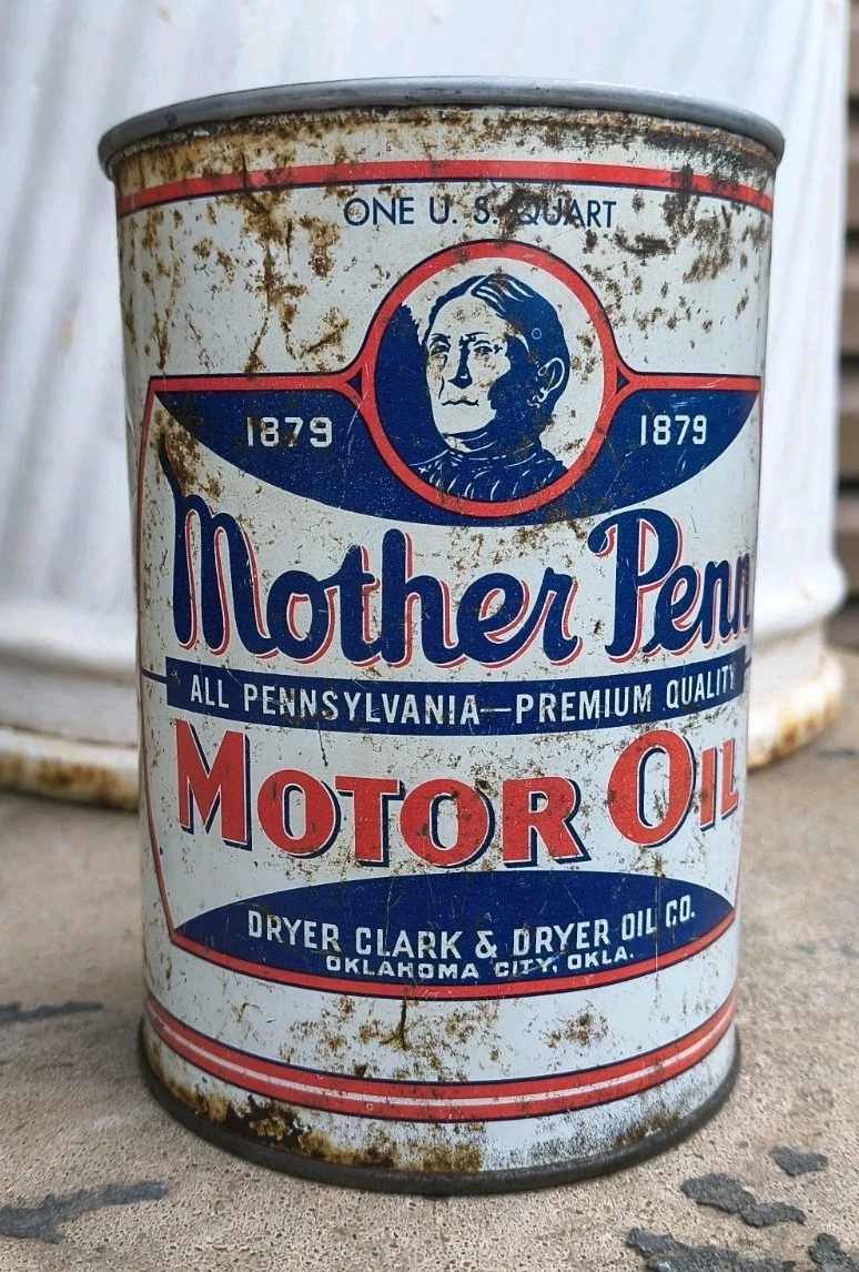 Penn Motor Oil In Collectible Gas & Oil Advertising Cans And