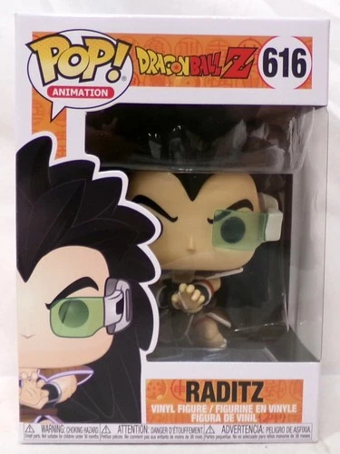Funko Pop! 616 Raditz Dragon Ball Z Animation Vinyl Figure 2019 New