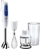 Braun Hand Blender Multiquick 3 Speed 700w 350ml Chopper Powerbell - MQ3025WH