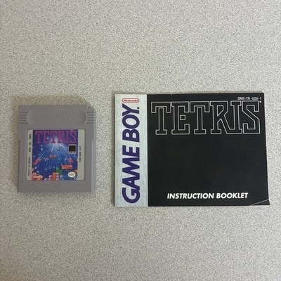 Tetris w/ Manual Tested Authentic Nintendo Gameboy