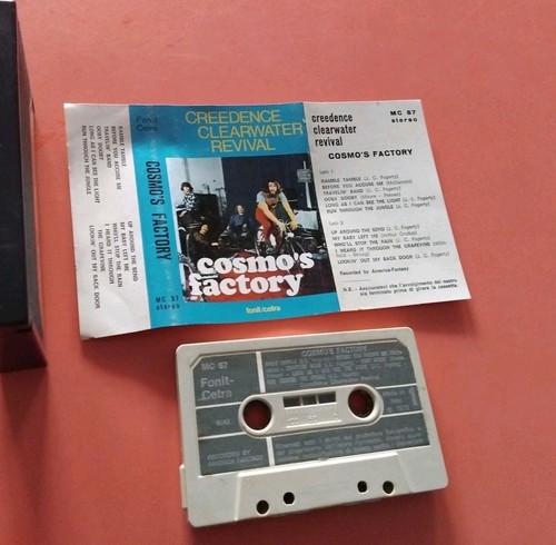 CREEDENCE CLEARWATER REVIVAL Cosmo's Factory MC CASSETTA Tape Mc87 Stereo Italy - Foto 1 di 3