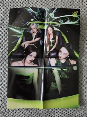Kpop Aespa 2nd Album [Lemonade] Acid ver. Group Folded Poster ver 1 - UK