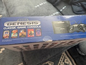 SEGA Genesis Classic Game Console 81 Games, 2 Controllers! Used, Works GREAT