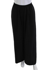 Faithfull The Brand Womens Black Silk Dress Pants Size 2
