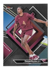 2023-24 TOPPS FINEST BASKETBALL RARE #212 EVAN MOSLEY SSP BASE CARD,CAVALIERS