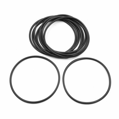 10pcs Black Universal Nitrile Rubber O-Ring Seals Gasket for Car 87.5 x 3.6mm  #