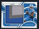 2024 Immaculate Collection Numbers Jahmyr Gibbs Lions 3-Color Patch 23/25