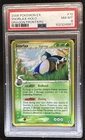 2006 Pokemon EX Dragon Frontiers Snorlax Holo #10/101 PSA 8