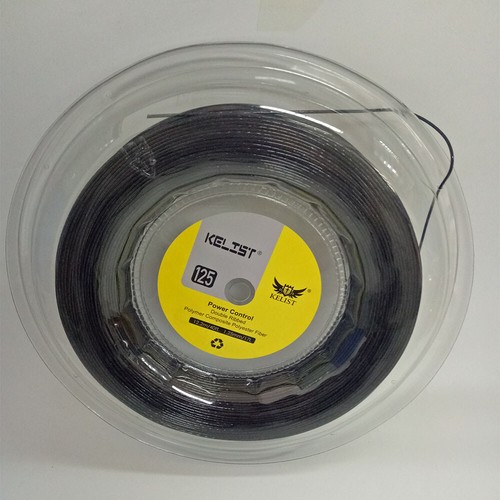Big Banger Alu Power Rough LUXI Quality KELIST 1.25mm 200m Tennis Strings Black - Picture 3 of 10