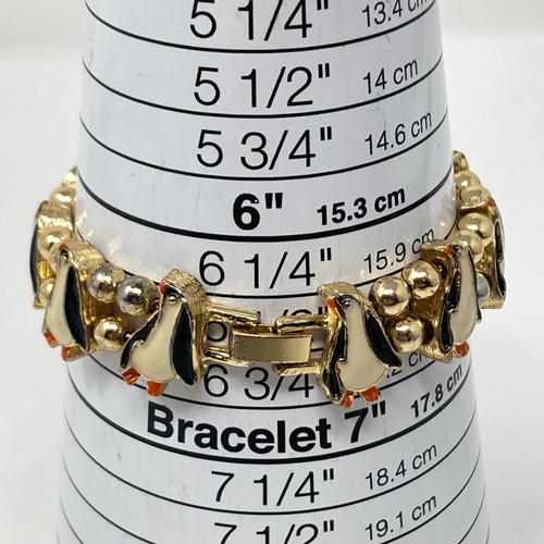 Reloj Jennie B Mujer Tono Dorado Pingüino Slide Charm 24mm Batería Nueva 6.75" De Colección - Imagen 9 de 19
