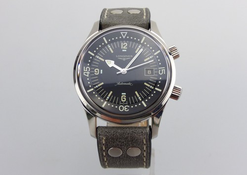 LONGINES Legend Diver automático - L3.674.4 - esfera negra - 42 mm - Imagen 2 de 14