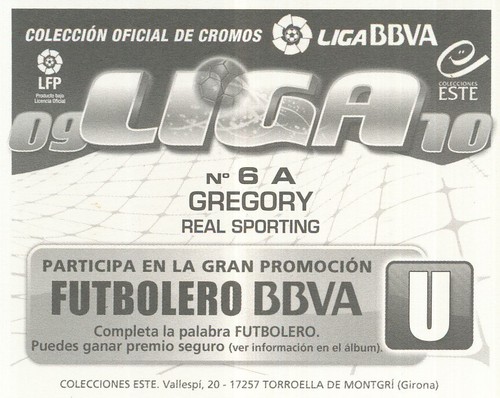 ELIGIR TO CHOOSE YOURS STICKERS PANINI ESTE LIGA 2010 : OSASUNA to MERCADO - Imagen 55 de 203