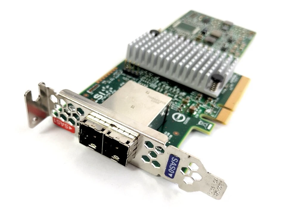 Broadcom LSI SAS 9300-8e SATA / SAS HBA 8port Controller extern 12Gbps PCIe x8 - Bild 4 von 4