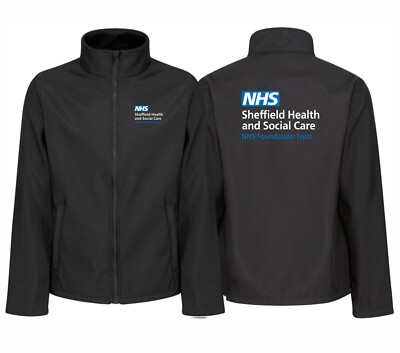 Herren Softshelljacke personalisierter Text / Logo