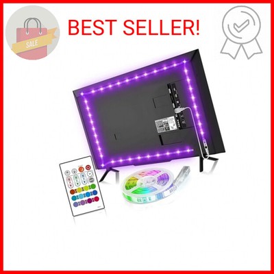 BASON LIGHTING TV Backlight, 9.8ft TV Light Strip for 32-58 inch TV/Monitor Back