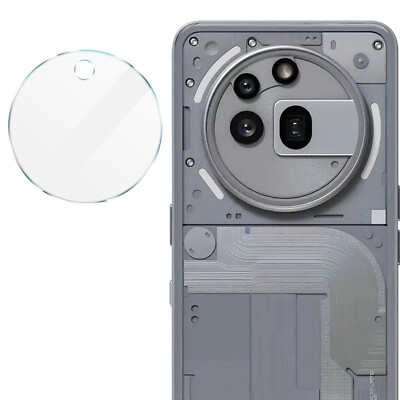 Für Nothing Phone 3a Pro Schutz Hart Glas 9H Back Kamera Linsen Komplettschutz