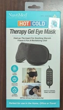 1 PIECE - NUVOMED SPA SERIES THERAPY GEL EYE MASK NEW IN BOX
