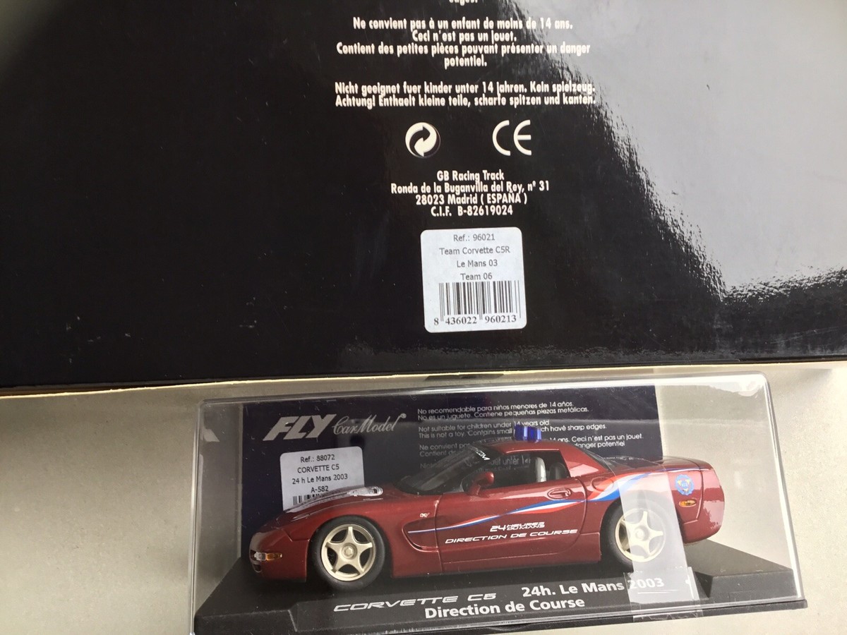 Cars - Fly A122 Corvette C5R 24hour Le Mans 2000 Boxed for sale in