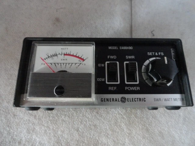 General Electric SWR/WATT MEDIDOR--- FSD-100a (SINTONIZADOR DE RÁDIO CB) - Imagem 3 de 4
