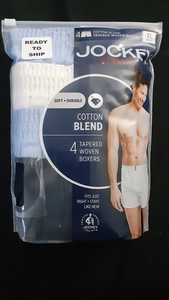 Woven Boxers Jockey Relax Boxer Shorts Mens Underwear Jockey