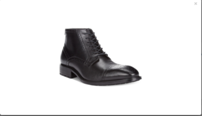 Alfani Black and White Men\'s Boots s-l400.jpg main image 3