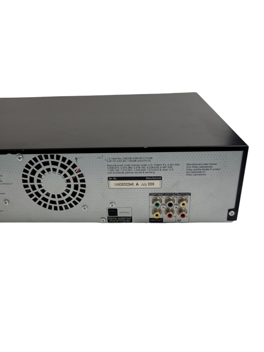 Panasonic DMP-BD70V Blu-Ray DVD & VHS Combo Deck 1080p, No Panasonic DMP-BD70V Blu-Ray DVD & VHS Combo Deck 1080p, No