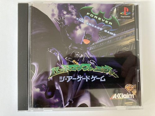 Sega Saturn Soft Batman Forever Arcade Game Acclaim From Japan Action Game