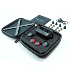 Plugfones Sovereign Duo True Wireless Bluetooth Earplugs with Earphones OSHA