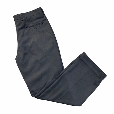 Estroverso Uomo Nero Made in Italy Taglia Pantaloni Gamba Dritta W32 L32 |  eBay