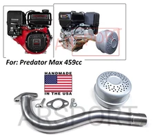 Exhaust Pipe & Muffler for  Max Performance 15.8 HP (459cc) Engine DuroMax XP16H