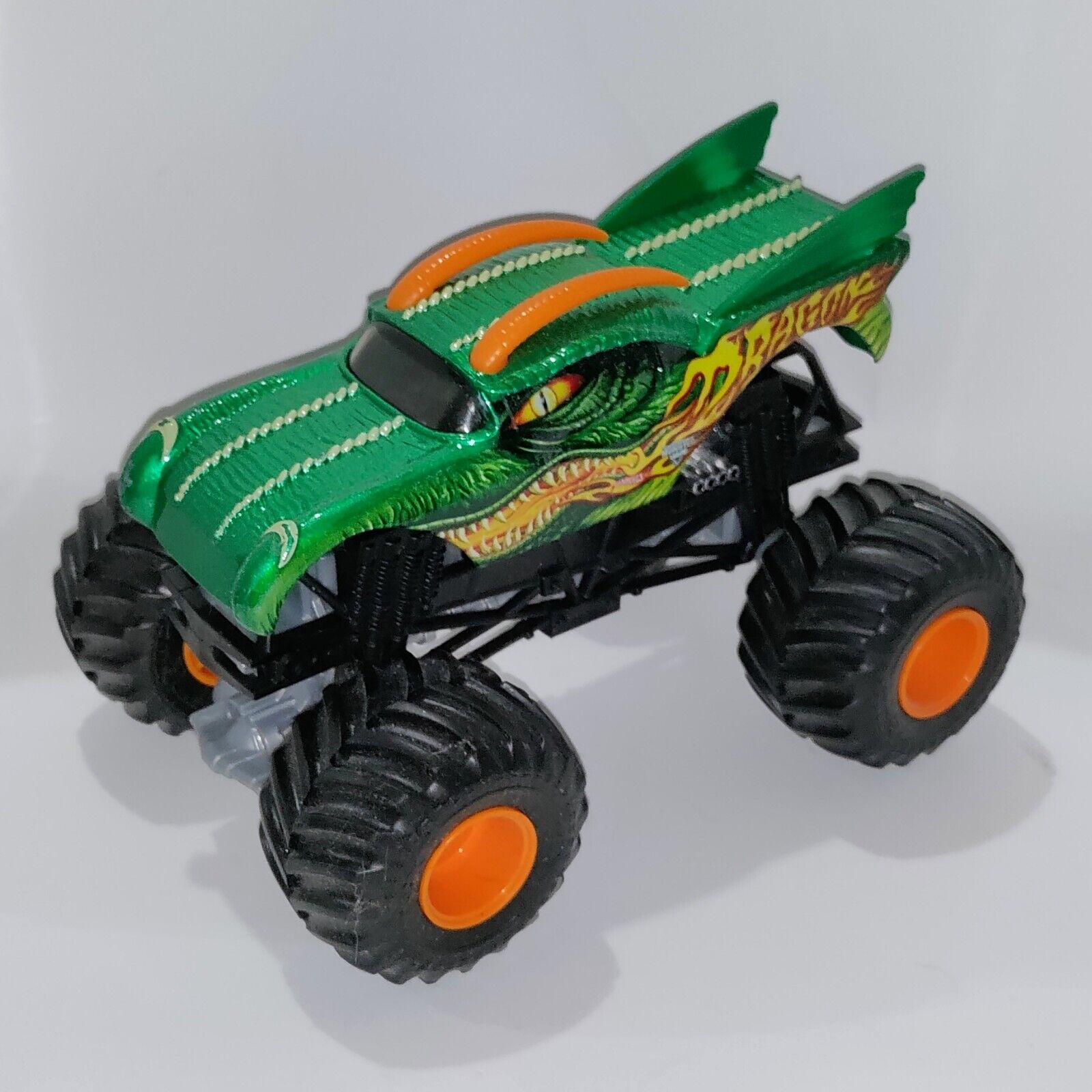 Sunny Brinquedos Monster Jam - 1:24 Collector Die Cast Trucks Dragon,  Multicor